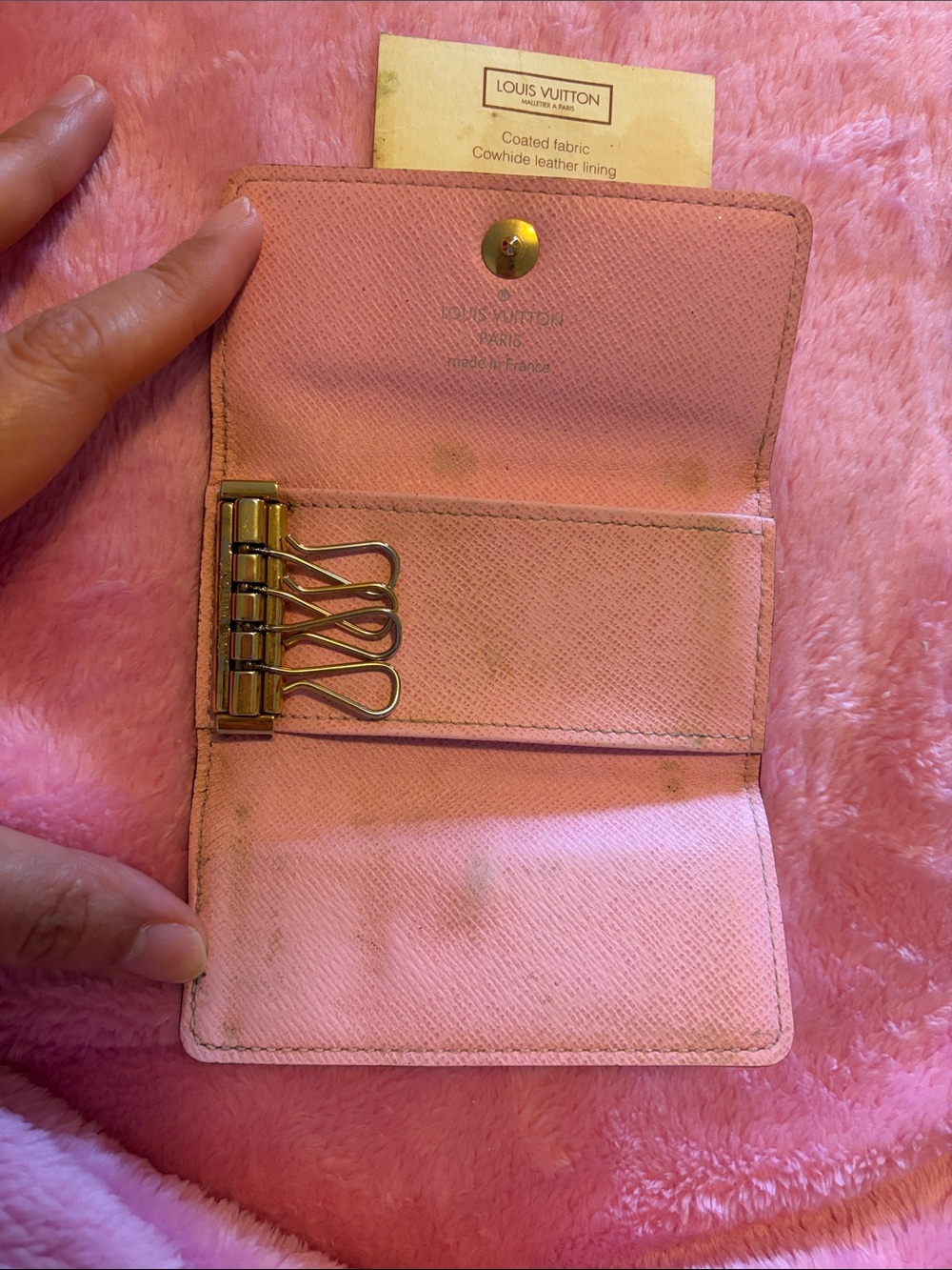 Louis Vuitton Murakami 4 key ring holder  Monogram - Picture 4 of 10